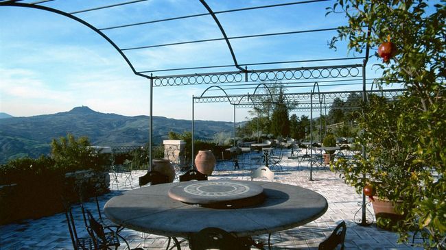 Il Poggio ξενώνας Celle sul Rigo Εστιατόριο φωτογραφία